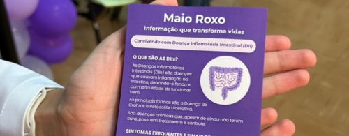 Maio roxo – mês de conscientização das doenças inflamatórias intestinais