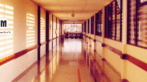 Corredor interno do Hospital Estadual de Sumaré, iluminado pela luz do sol que entra pelas janelas com venezianas. O chão reflete a luz, criando um ambiente acolhedor. Entre os anos de 2005 e 2024, o hospital serviu como campo de estágio para 11.560 alunos do curso de medicina e 4.182 médicos residentes da Faculdade de Ciências Médicas da Unicamp. Referência para cerca de 1,2 milhão de habitantes, o hospital atua nos níveis secundário e terciário de atenção à saúde.