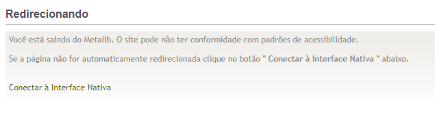 Redirecionamento