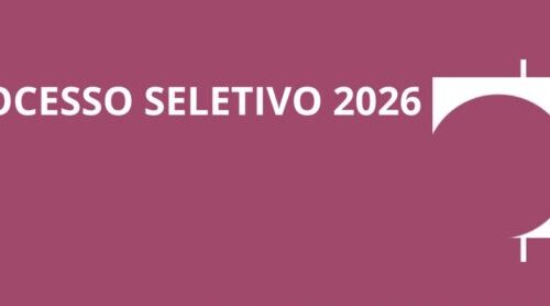 Banner do Processo Seletivo 2026 do Programa de Pós-Graduação em Tocoginecologia, com vagas para mestrado e doutorado no 1º semestre de 2026. Fundo na cor vinho e letras em branco.